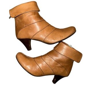 Alberto Fermani‎ Vintage Italian Leather Ankle Boots